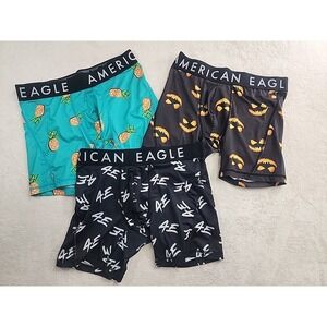 EUC Men's  FLEX  Boxers Briefs  Lot 3 American Eagle Small